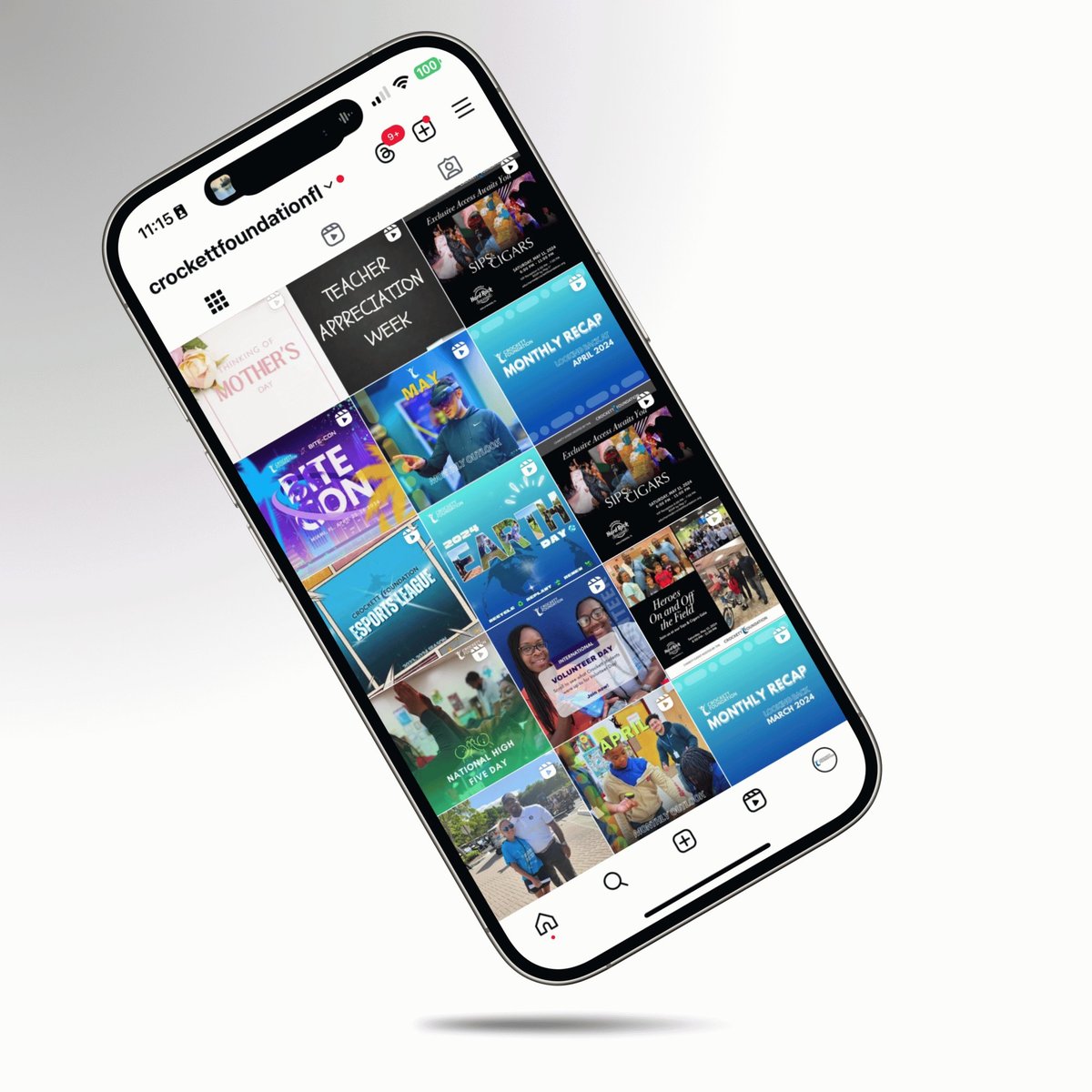 Crockett Foundation Social Media — Instagram Feed